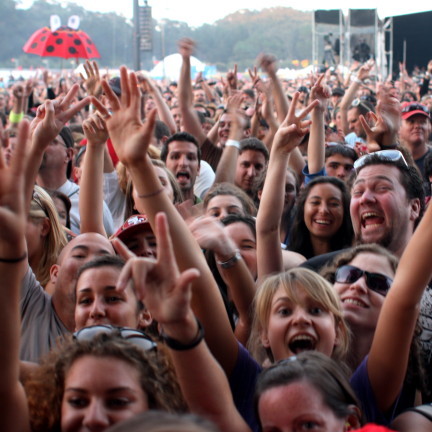 crowd