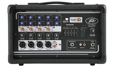 PEAVEY PV 5300 4 Input All-In-One Powered Mixer Power Mixer 4 Input