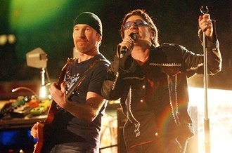 Bono Edge Super Bowl Fender Bono Edge Super Bowl Fender