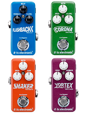TC Electronics mini Pedals