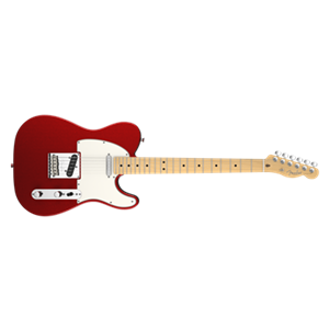 FENDER American Standard Telecaster Electric Guitar Maple Mystic Red Solid Body