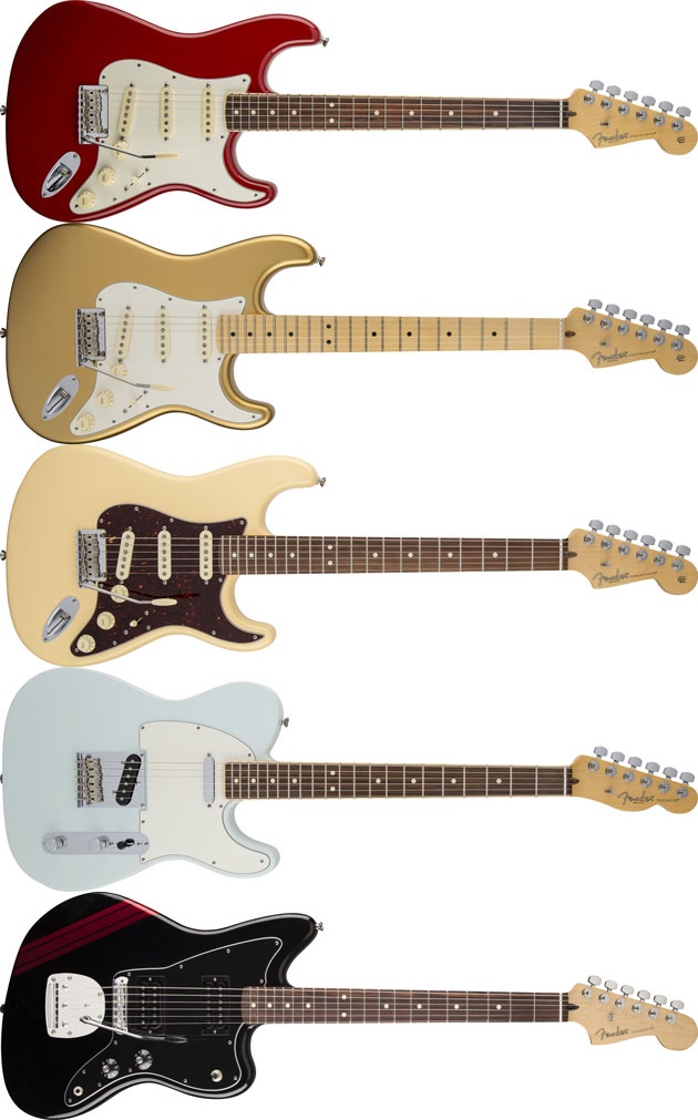 New Fender Guitars American Standard Blacktop Classic