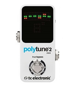 TC Electronic PolyTune Mini 2 Tuner Pedal TC Electronic PolyTune Mini 2 Tuner Pedal