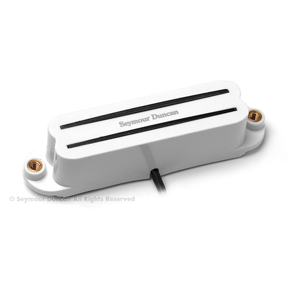 SEYMOUR DUNCAN SHR-1 Hot Rails High-output Bridge Humbucker Single-coil Strat White SEYMOUR DUNCAN SHR-1 Hot Rails High-output Bridge Humbucker Single-coil Strat White