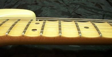 Guitar Mods: Scalloped Fretboard