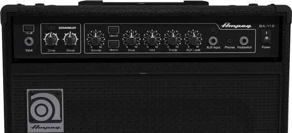 Ampeg BA-112 Front Panel