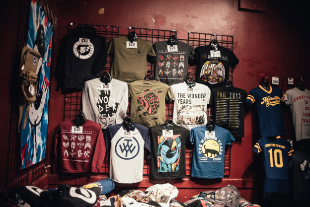 Band Merch Table