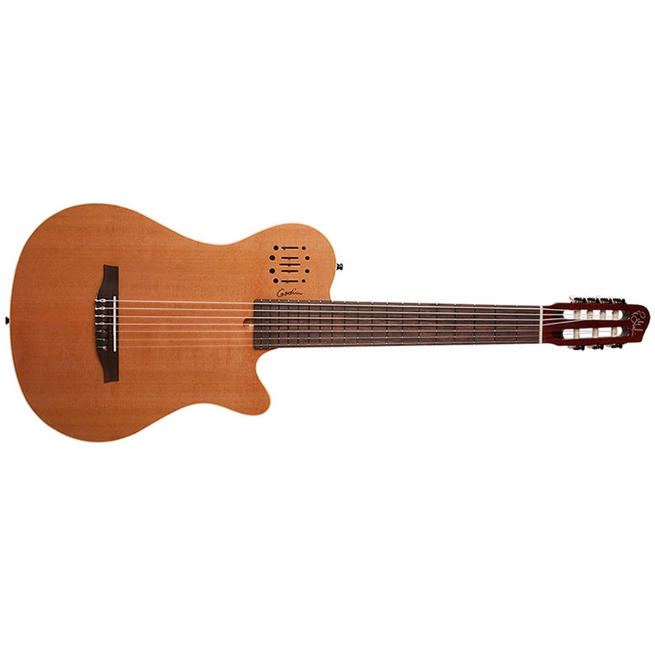 godin multiac encore 7 nylon guitar