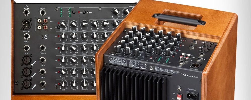 A Closer Look At The Acus OneForStrings 5 and 8 Acoustic Combo Amplifiers