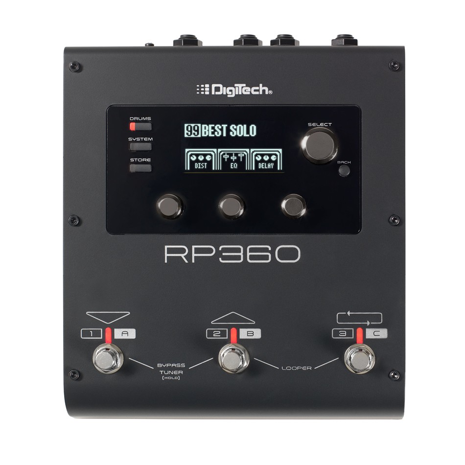 A Closer Look At The DigiTech RP360 Multi-Effect Pedal