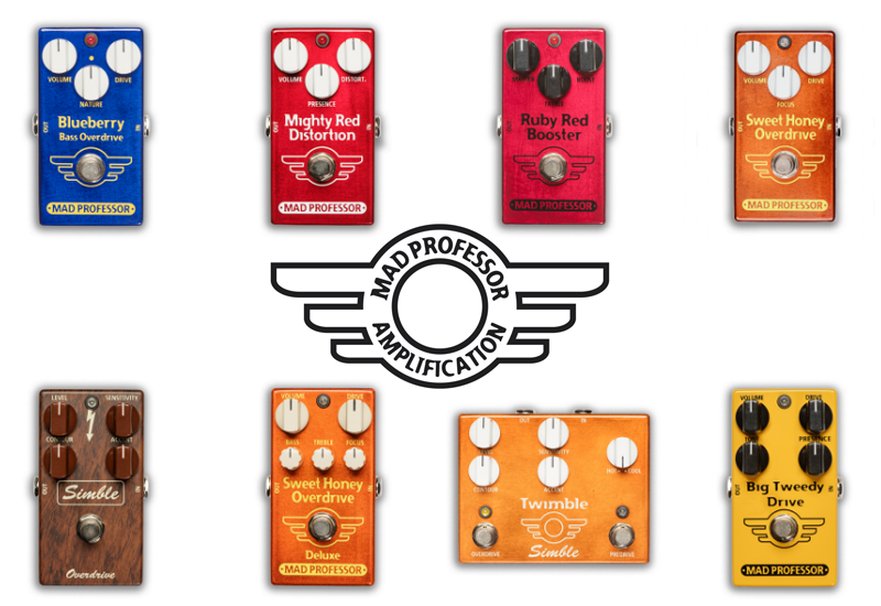 Mad Professor Distortion, OD And Booster Effects Pedals