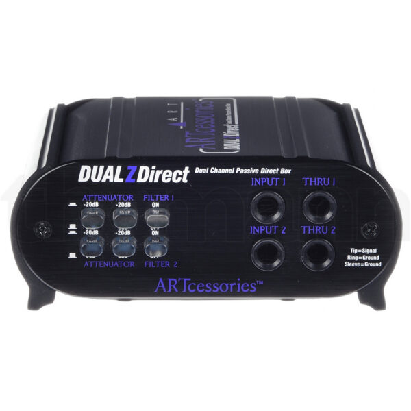 ART Dual Z Direct - 2-Channel Passive DI Box