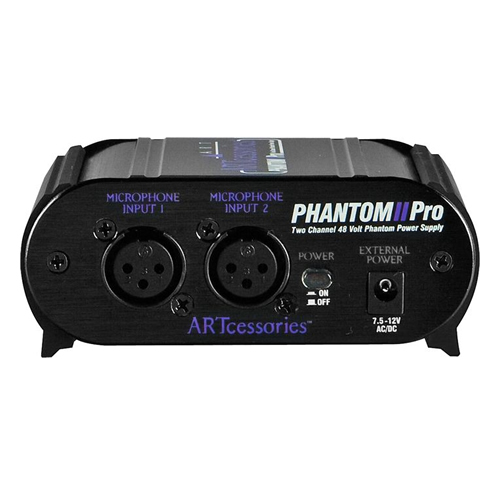 ART Phantom II Pro 2-Ch 48V Phantom Supply - Open Box/Demo