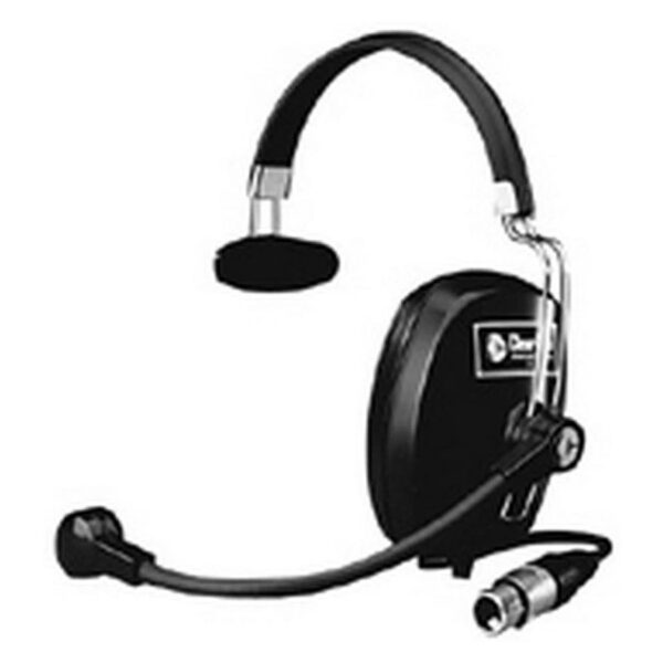 CC-40 Single-Ear Intercom Headset - 4-Pin XLRF