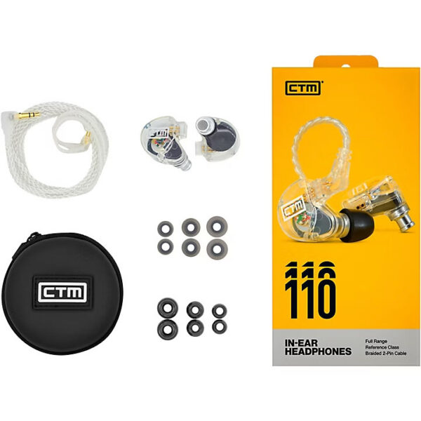 CTM CE110 Single-Driver IEM, Clear Shell