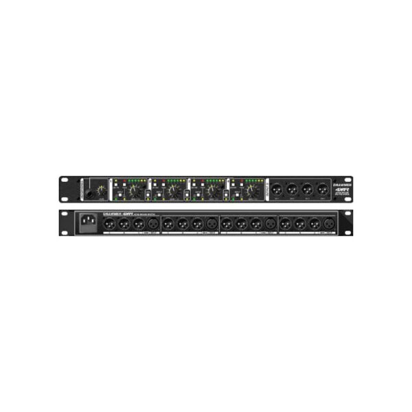 Drawmer 4x4R Rackmount Mic/Line Splitter, 4-In/16-Out