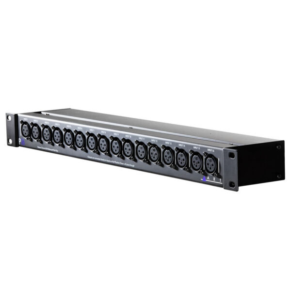 ART P16 XLR Balanced Patch Bay - 16 Channel 1U