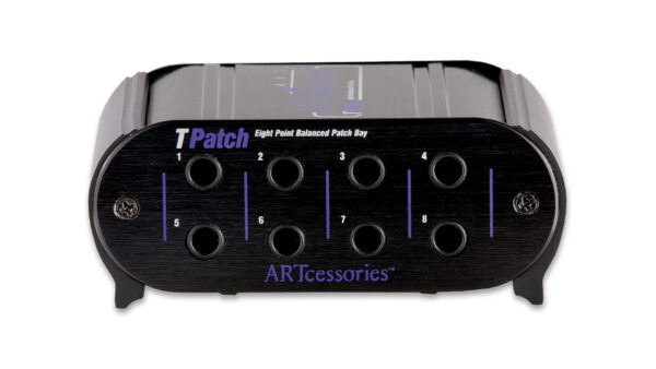 ART TPatch 8-Point 1/4" TRS Balanced Patchbay