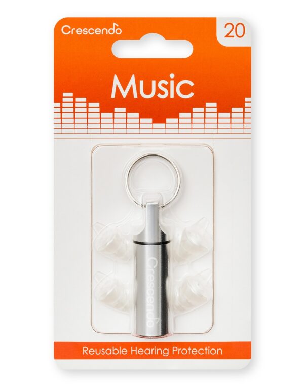 Dynamic Ear Crescendo Music 20 Ear Plugs