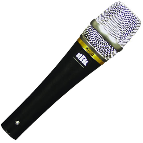 Heil Sound PR20UT Dynamic Mic - Clip & Screen (DEMO)