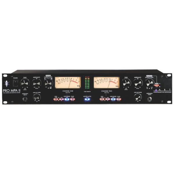 ART Pro MPA-II 2-Channel Tube Mic Preamp