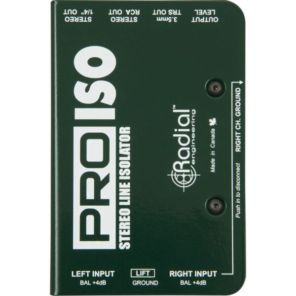 Radial ProISO Stereo XLR Line Isolator