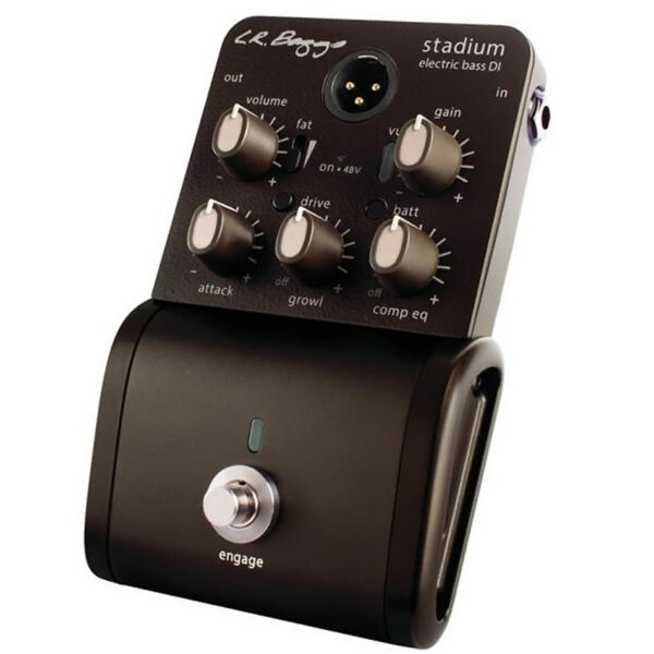 LR Baggs Stadium Bass DI Pedal with Overdrive & Tone Shaping