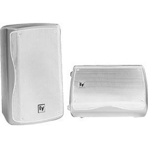 EV ZX1-90 White 8" Compact PA Monitor Speakers - Pair
